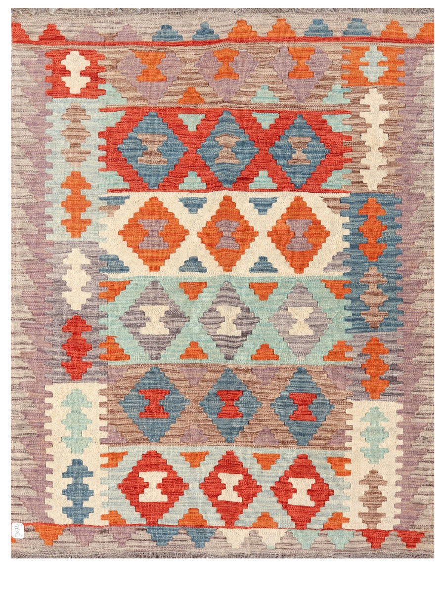 Maimana Afghanistan Kilim Rug - 164 x126 cm-0