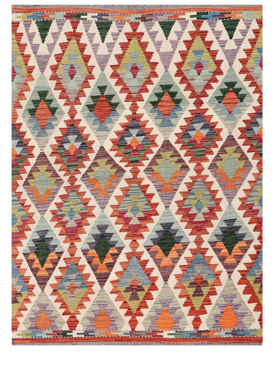 Maimana Afghanistan Kilim Rug - 172 x127 cm-0