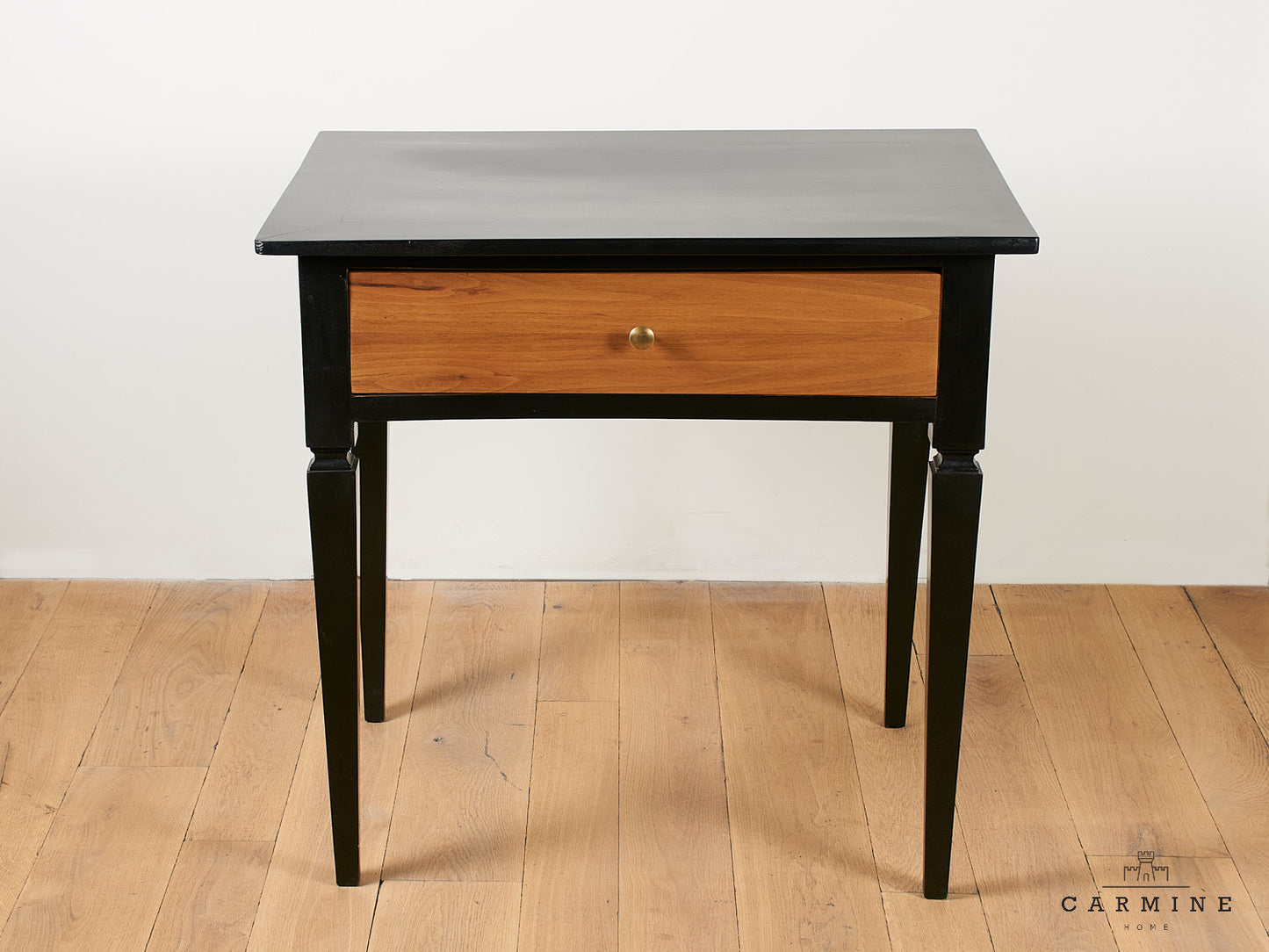 Black dining table