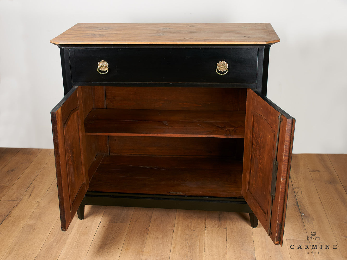 Black dresser