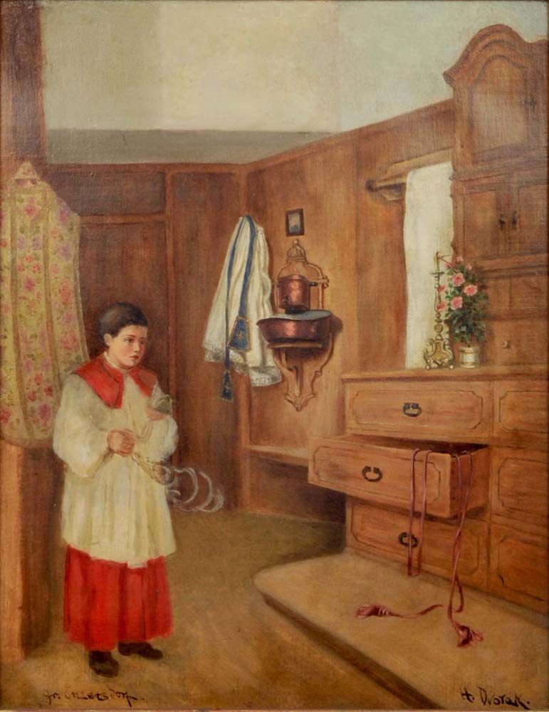 Hans Dvorak (1880 - 1915) * - Der Messdiener