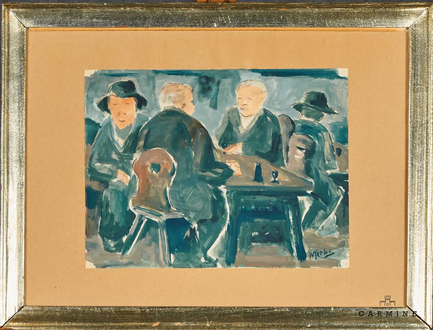 Walter Krebs (1900-1960), Gouache