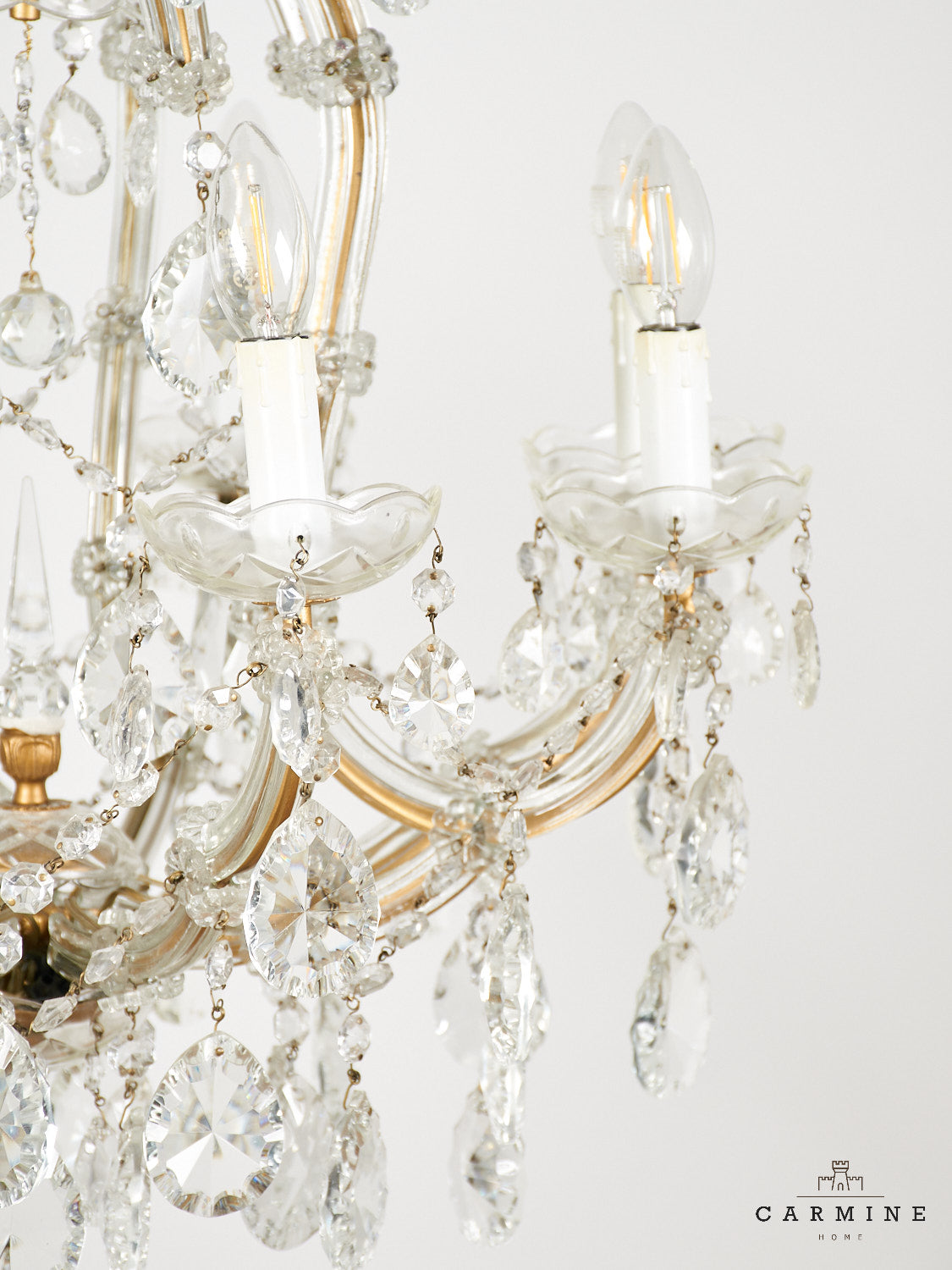 Lustre 8 flammes "Maria Theresia"