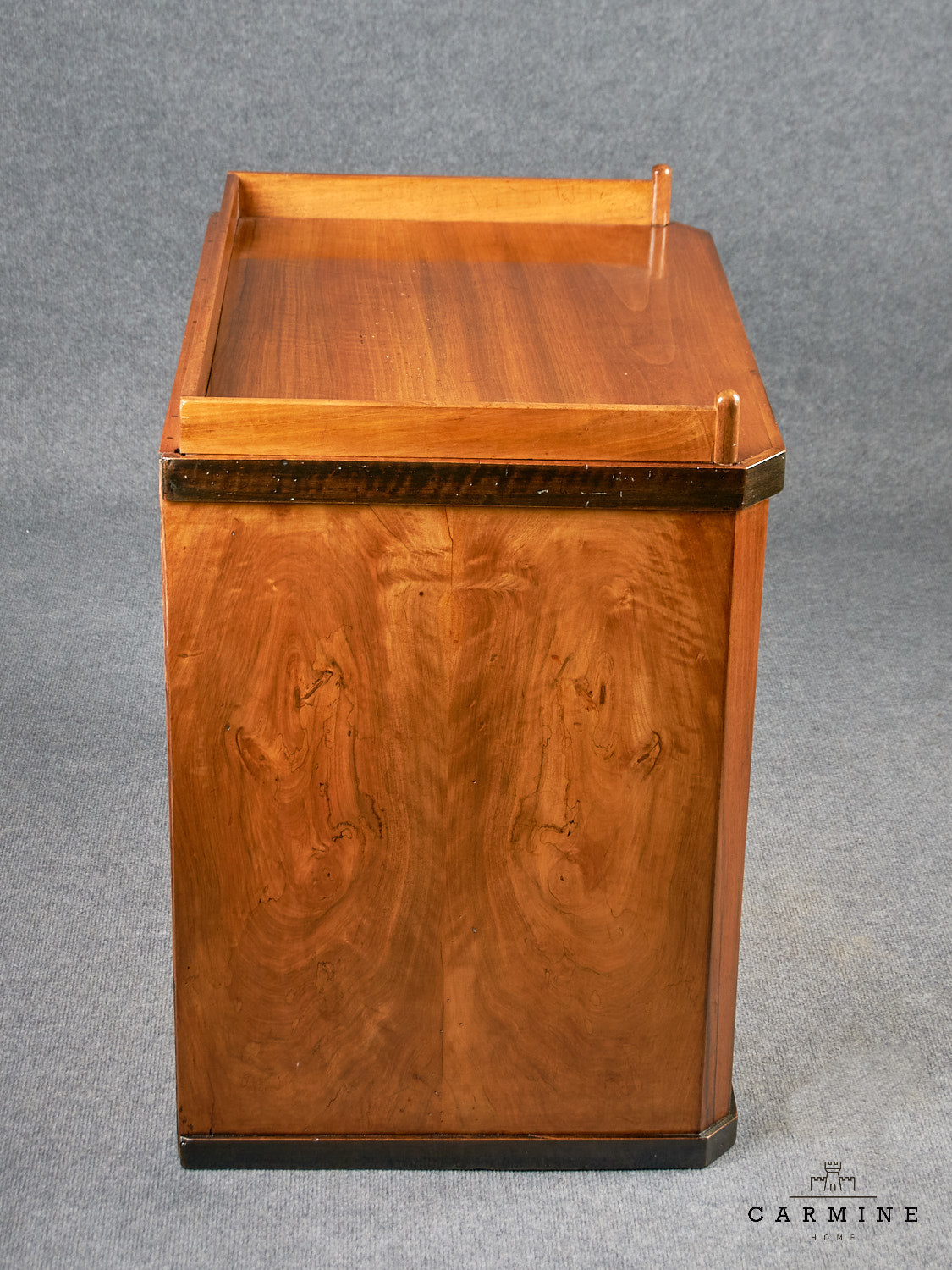 Armoire à monnaie, Biedermeier vers 1840, fraîchement restaurée