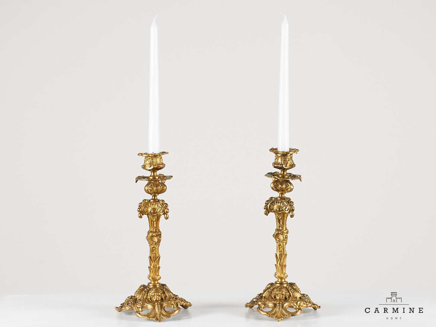 1 paire de chandeliers sieste. III