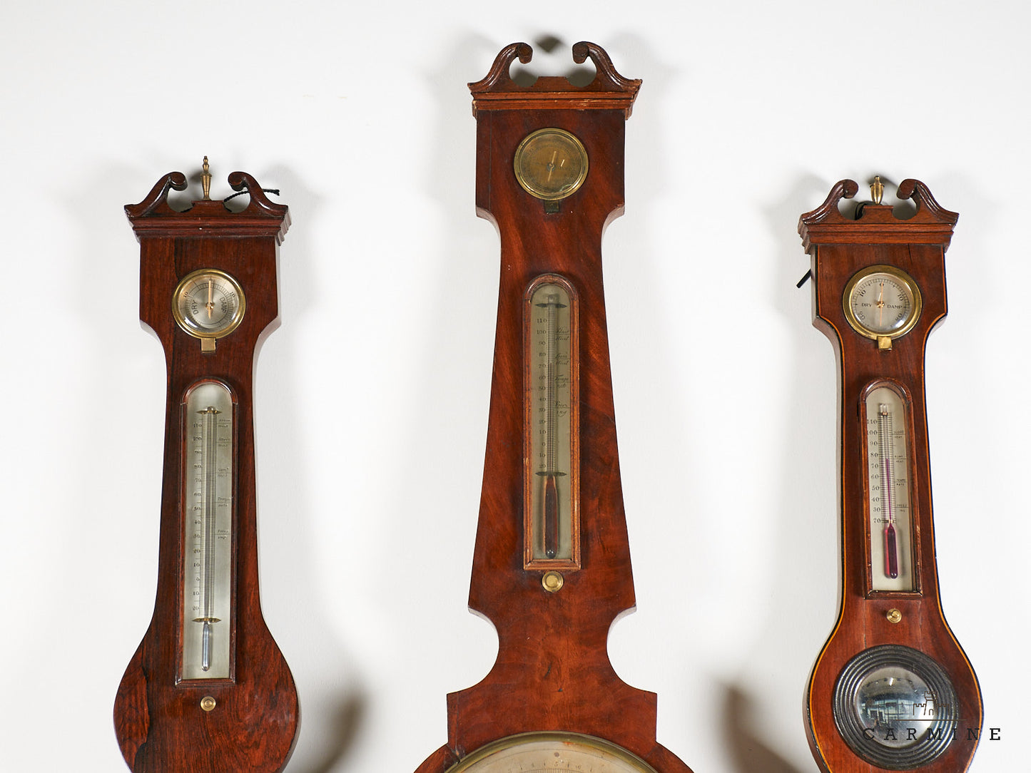 Lot Barometer / Thermometer, Deko