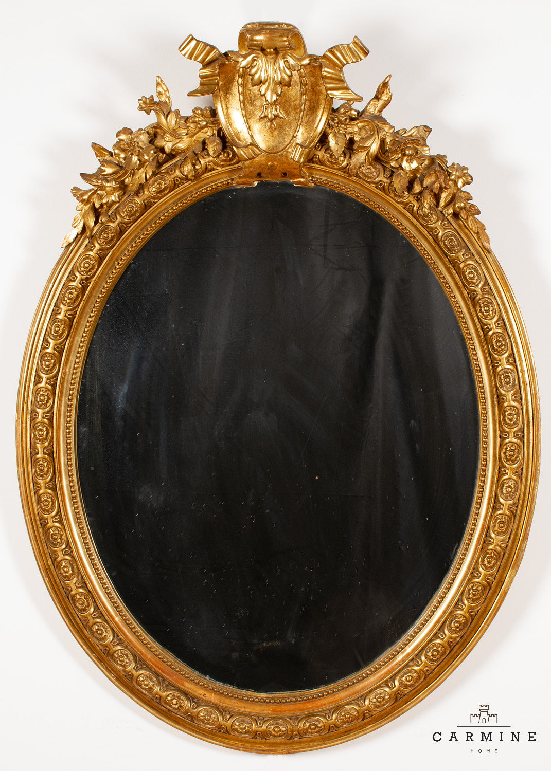 Miroir ovale, Napoléon III vers 1860