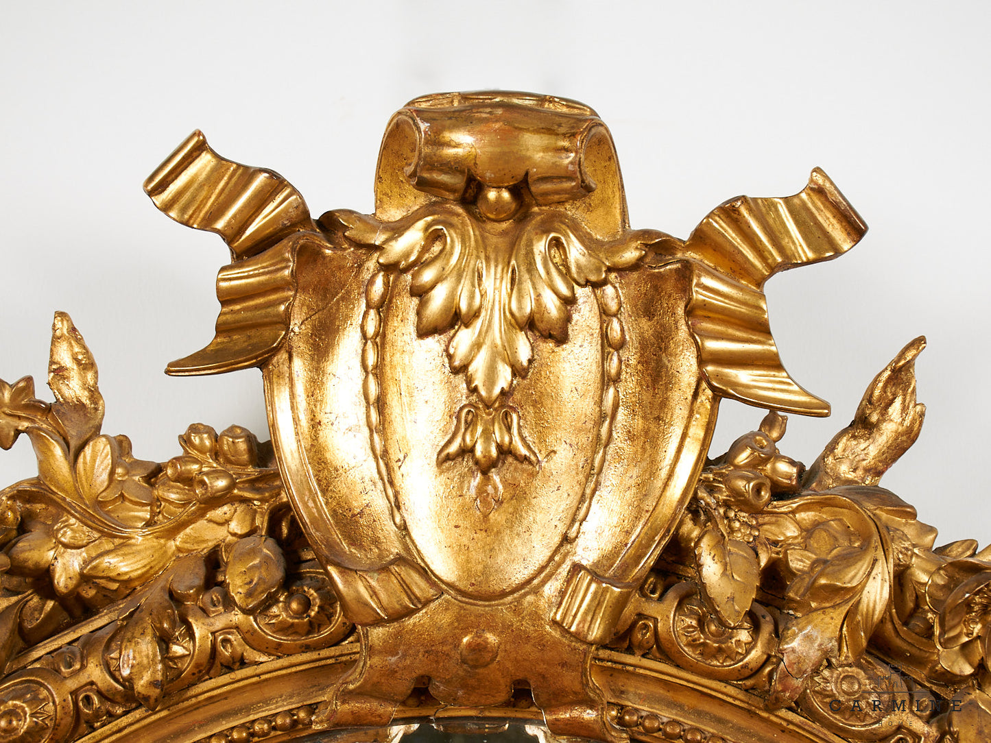 Miroir ovale, Napoléon III vers 1860