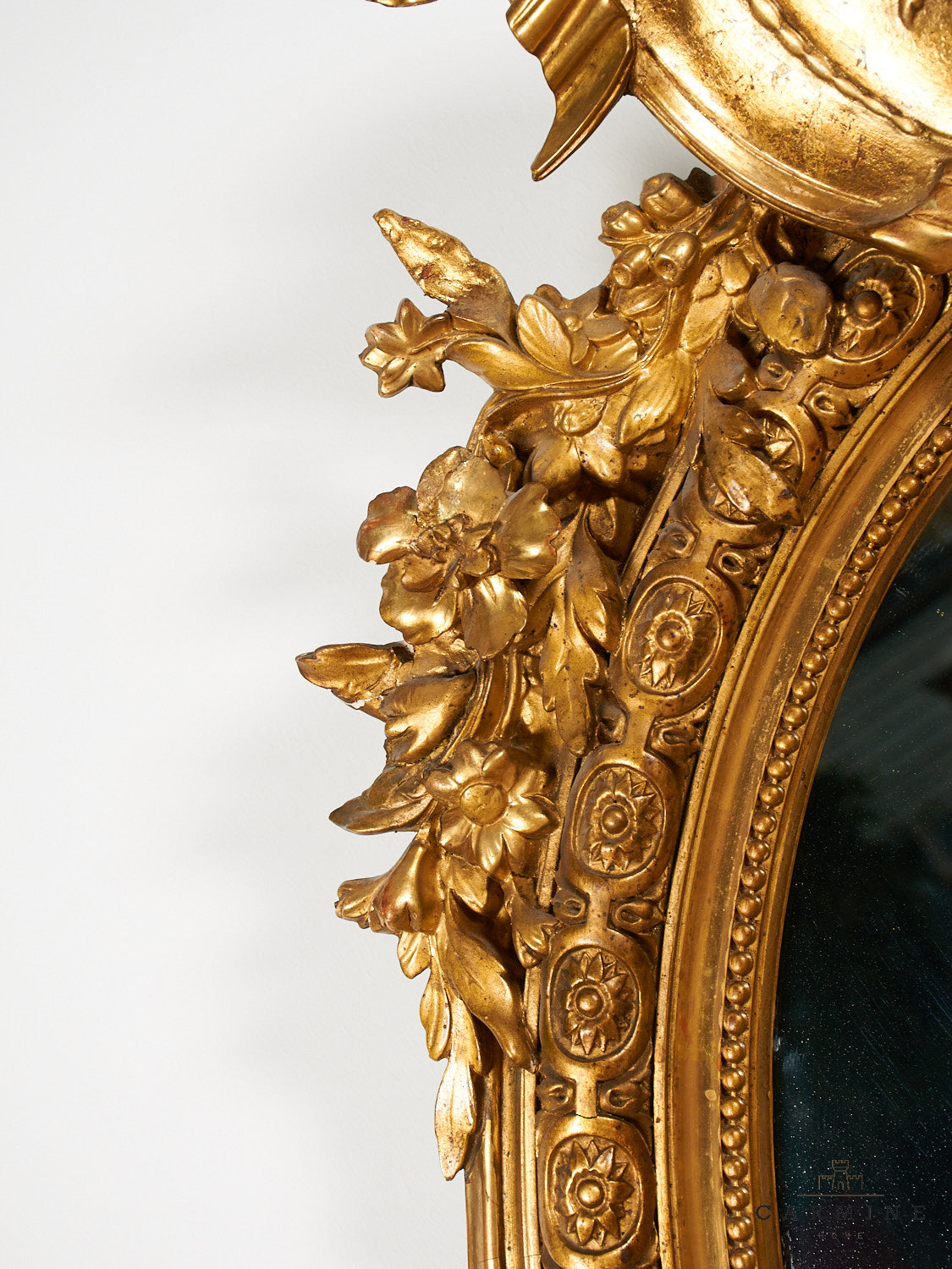 Miroir ovale, Napoléon III vers 1860