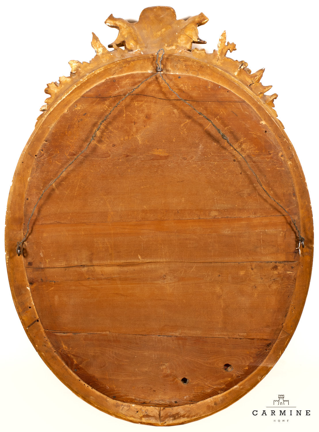Miroir ovale, Napoléon III vers 1860