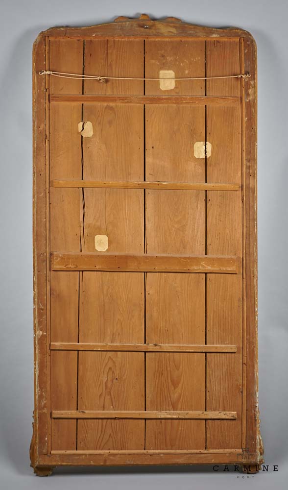 Handgeschnitzter vergoldeter Spiegel - Johann Friedrich Funk, Bern um 1750