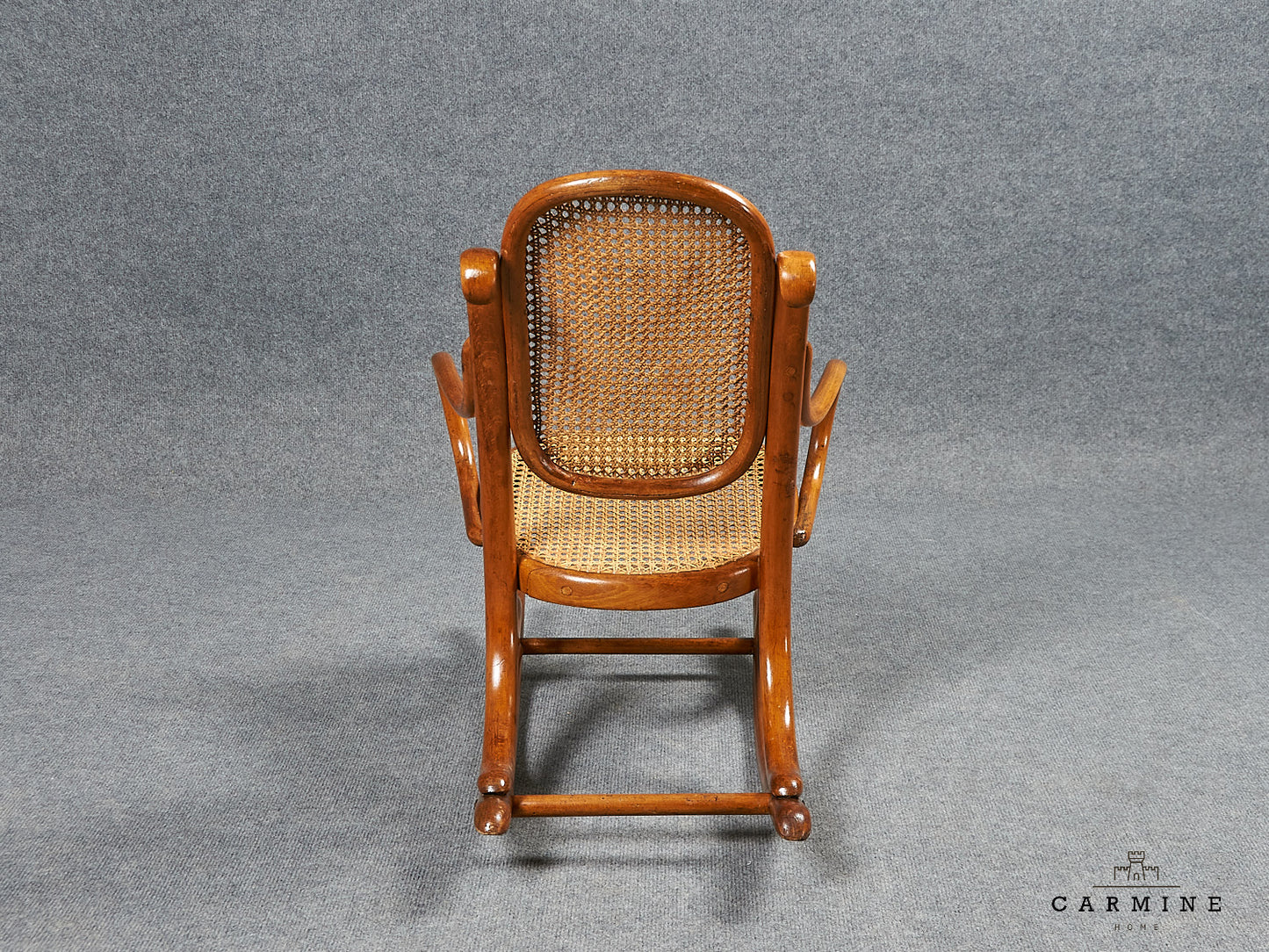 Fauteuil à bascule pour enfant Thonet vers 1910