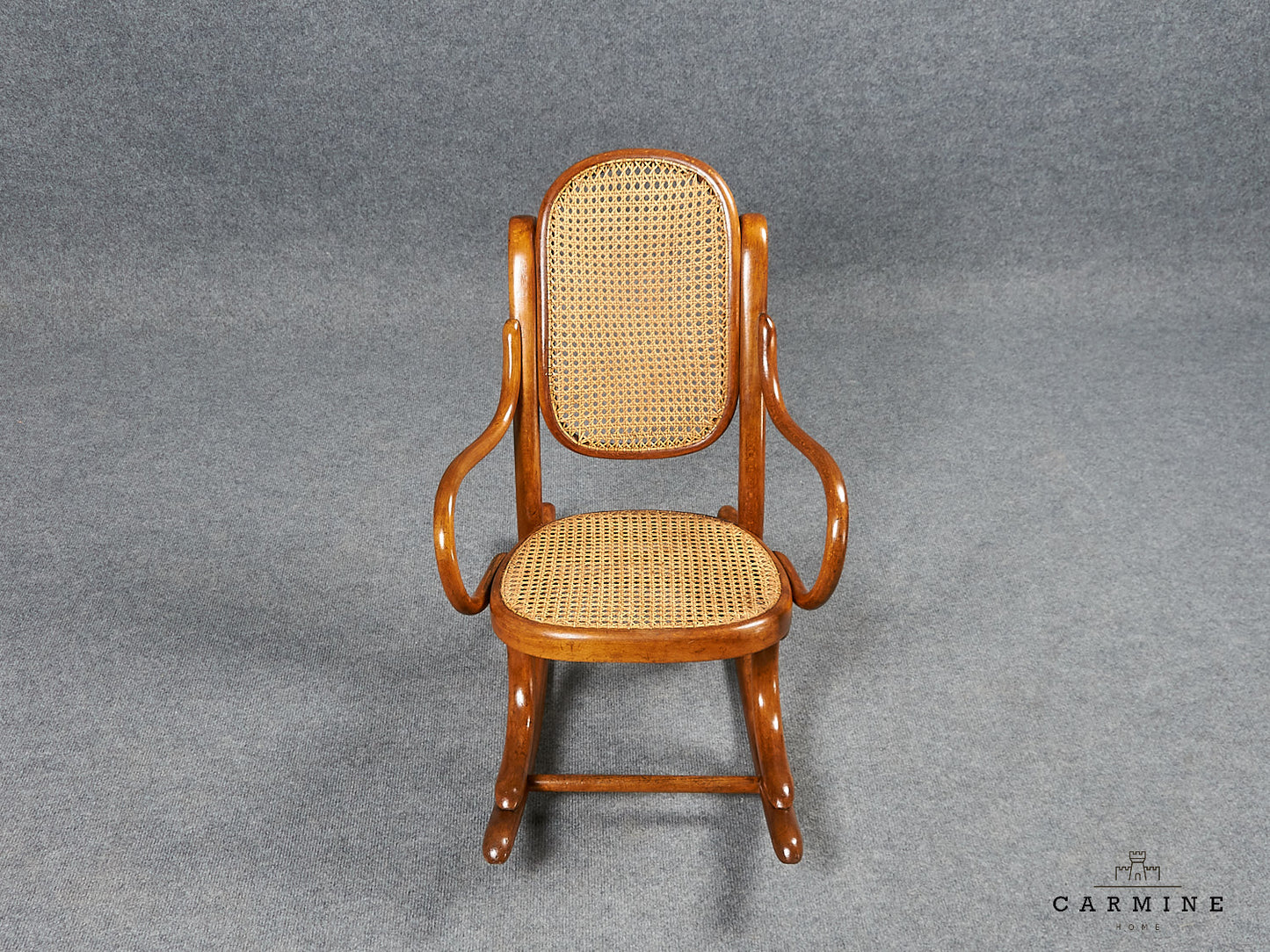 Fauteuil à bascule pour enfant Thonet vers 1910