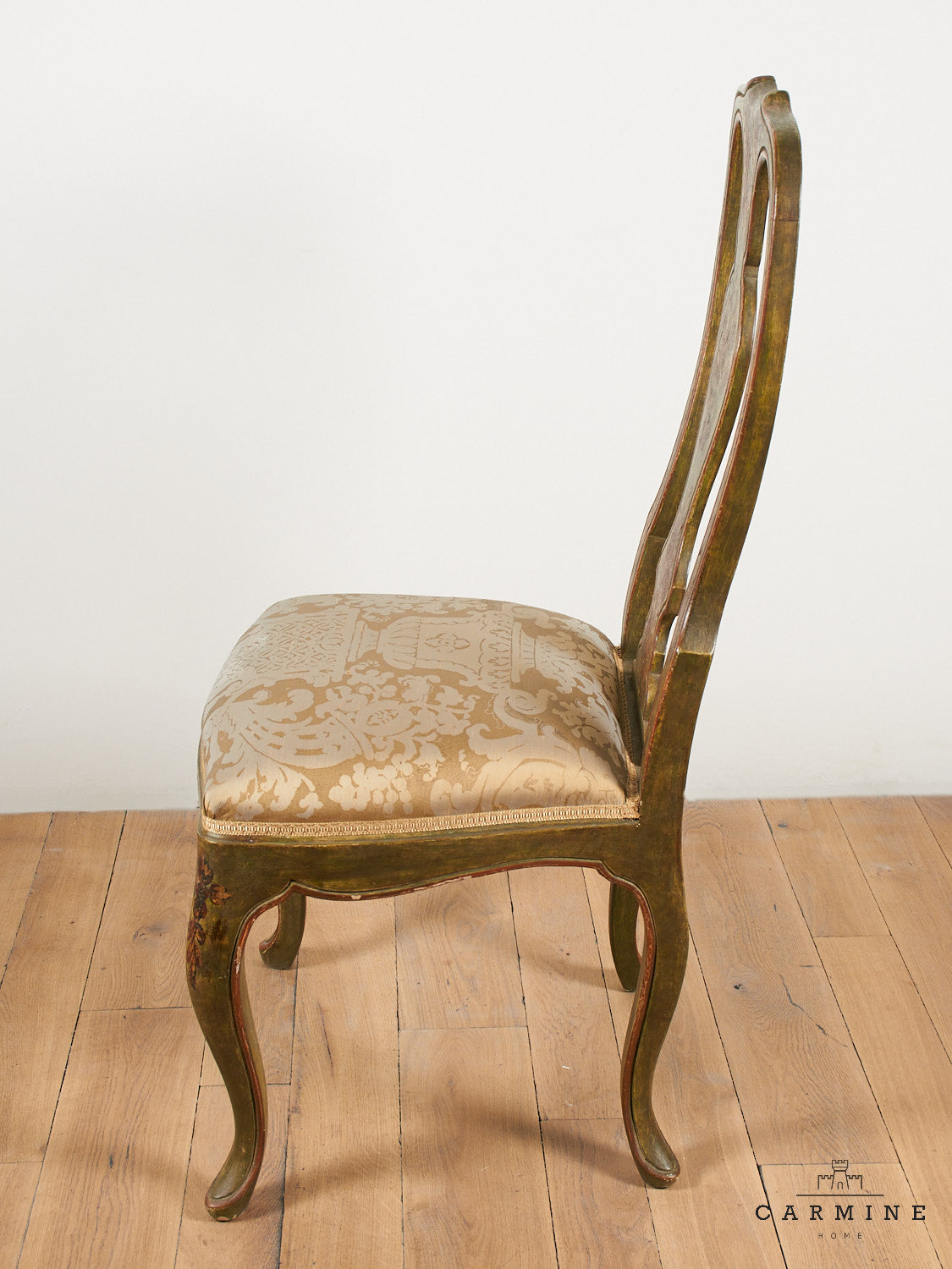 1 pair of Venetian tongue chairs