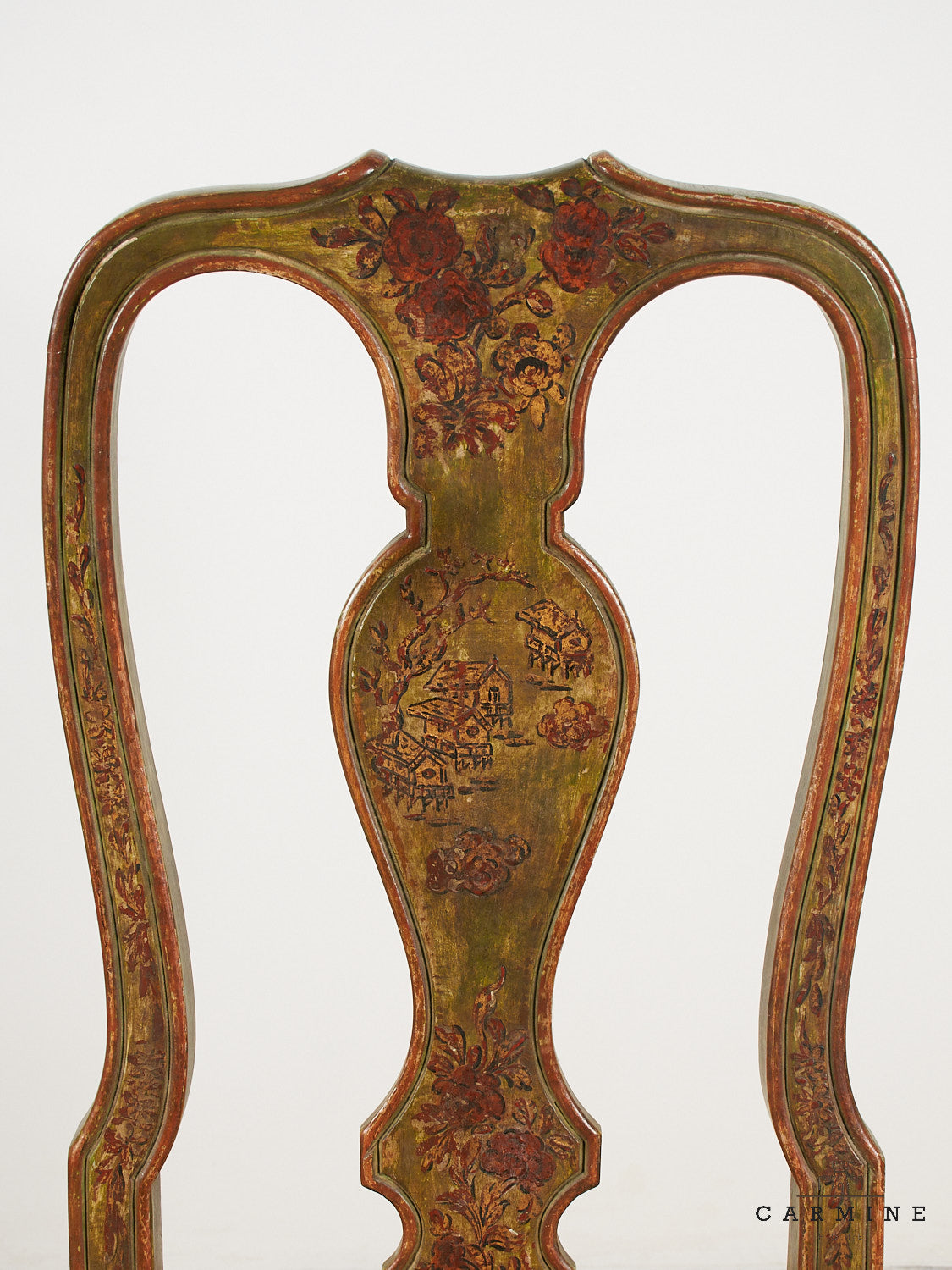 1 pair of Venetian tongue chairs