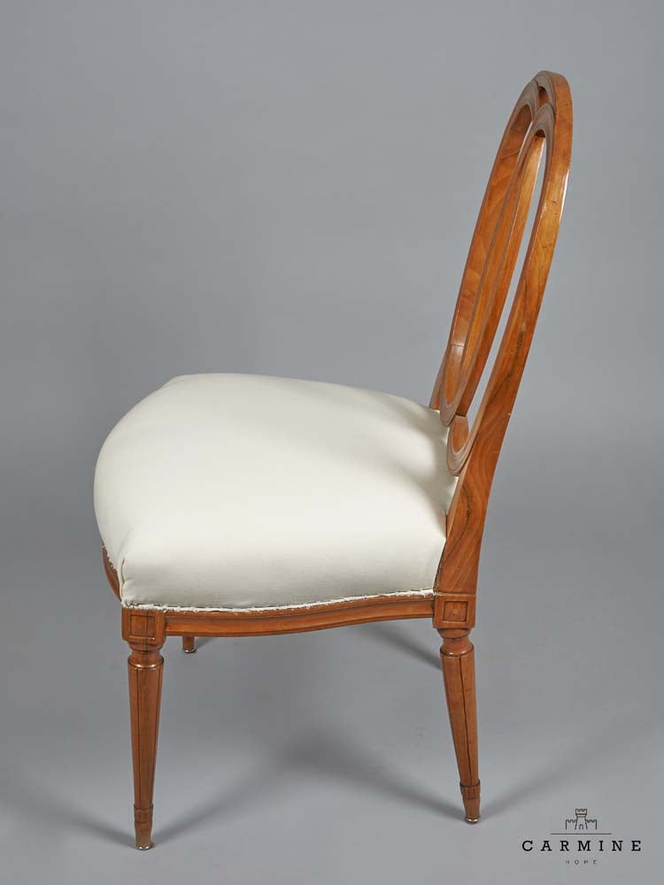 Série de 6 chaises, Louis XVI - probablement Berne, vers 1780