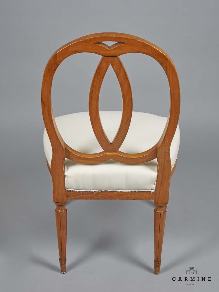 Série de 6 chaises, Louis XVI - probablement Berne, vers 1780