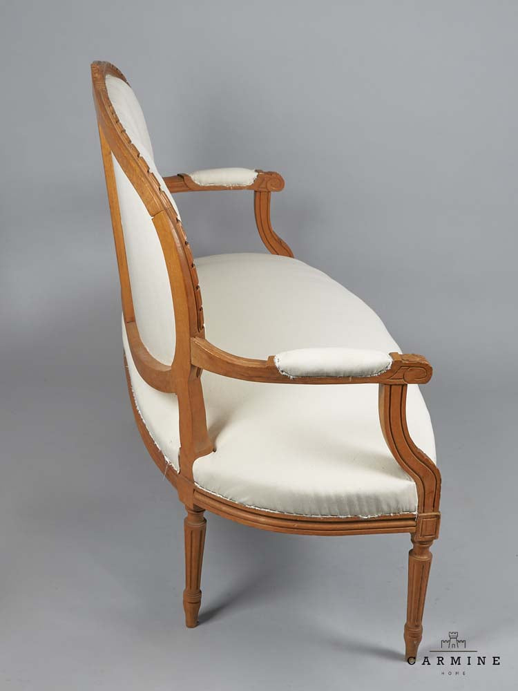 Seating group, Louis XVI - sofa and two armchairs, France, around 1880