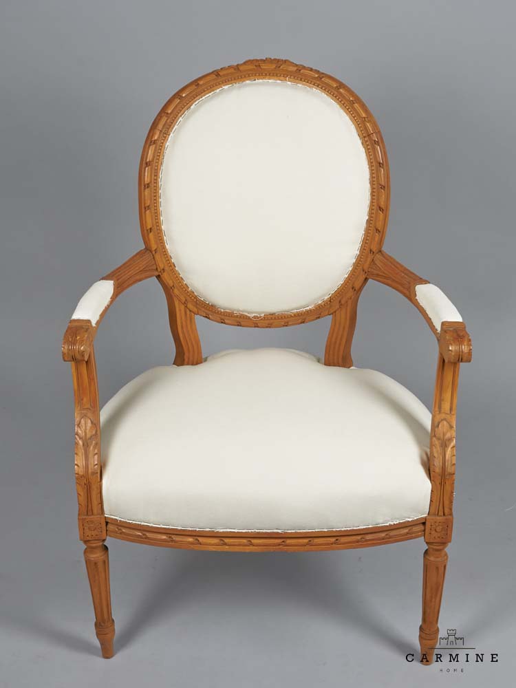 Seating group, Louis XVI - sofa and two armchairs, France, around 1880