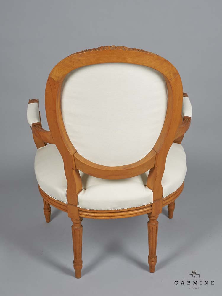 Seating group, Louis XVI - sofa and two armchairs, France, around 1880