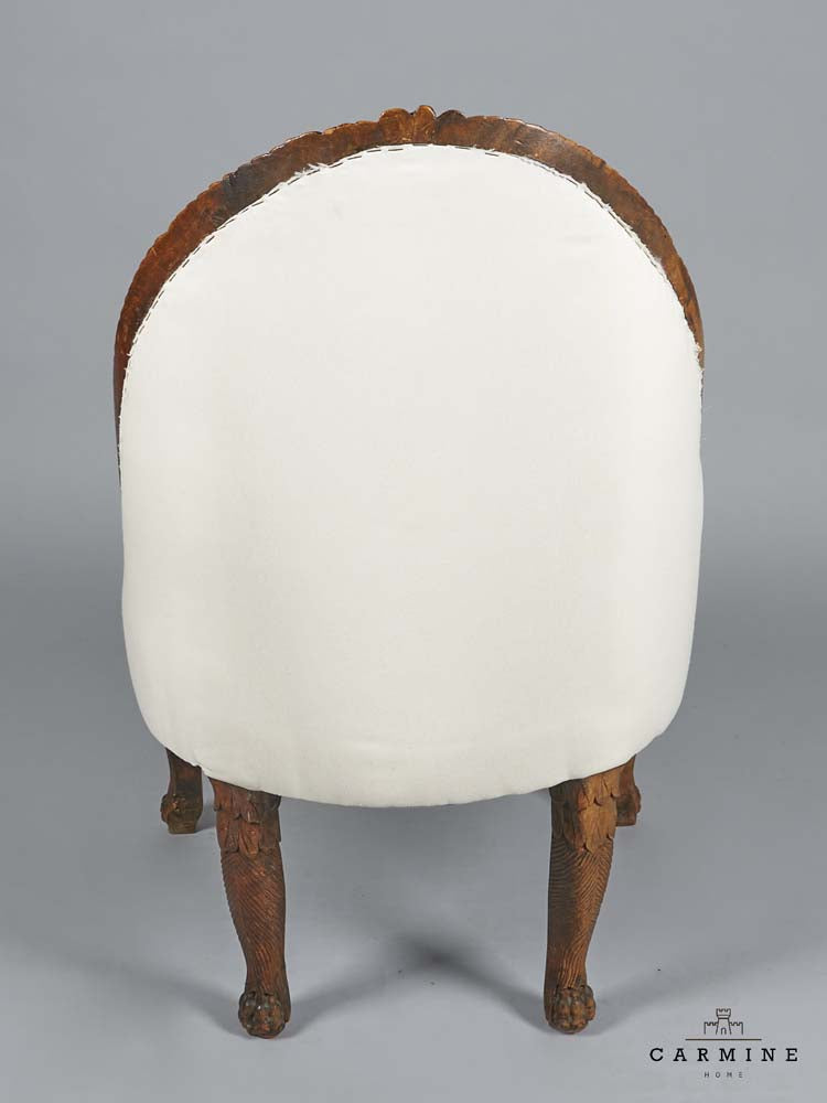 Exceptional Bergère, Transision Louis XV - Louis XVI - probably Holland, walnut