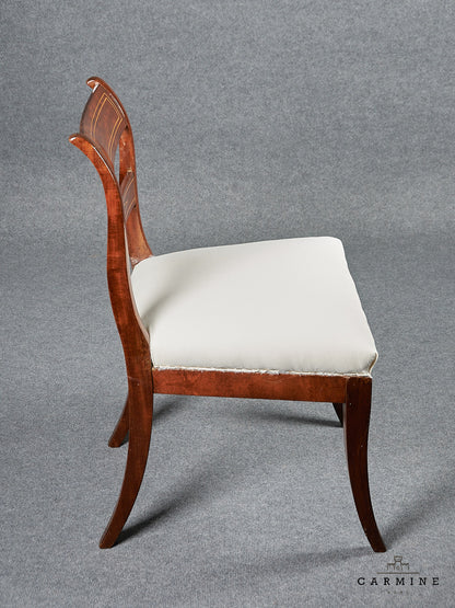(Reserviert) 6 Stühle, Biedermeier um 1850