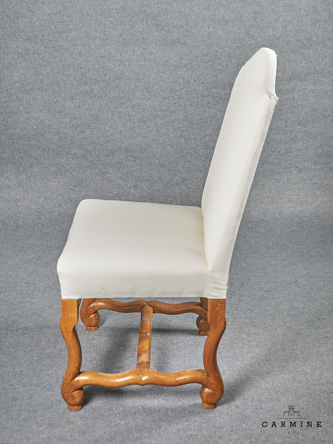 6 chaises en bois, salle à manger, 18ème siècle