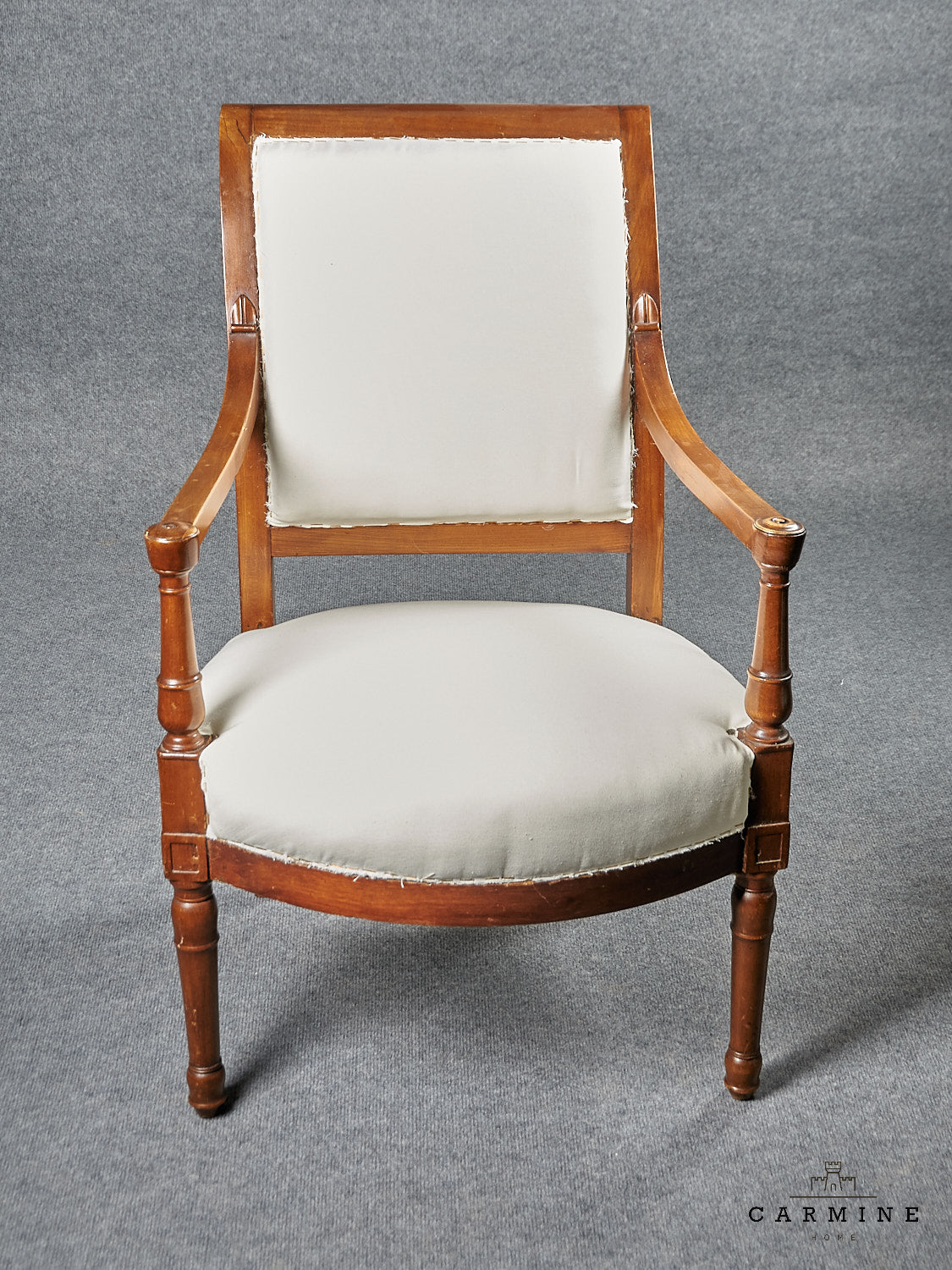 1 pair of Biedermeier armchairs around 1850