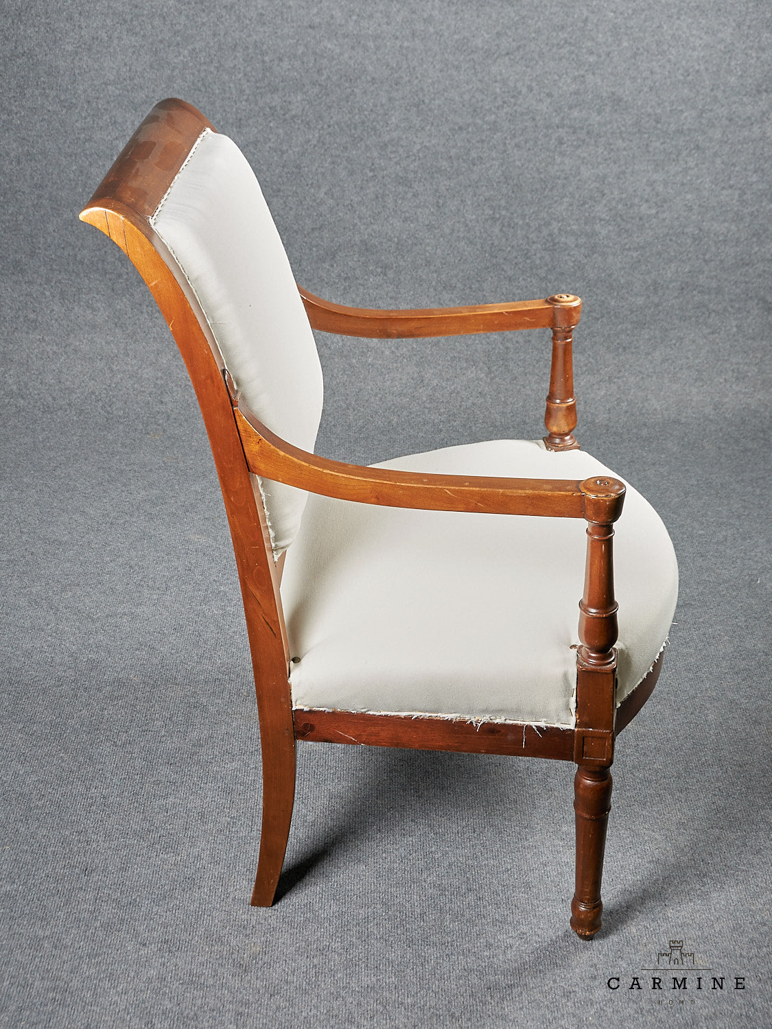1 pair of Biedermeier armchairs around 1850