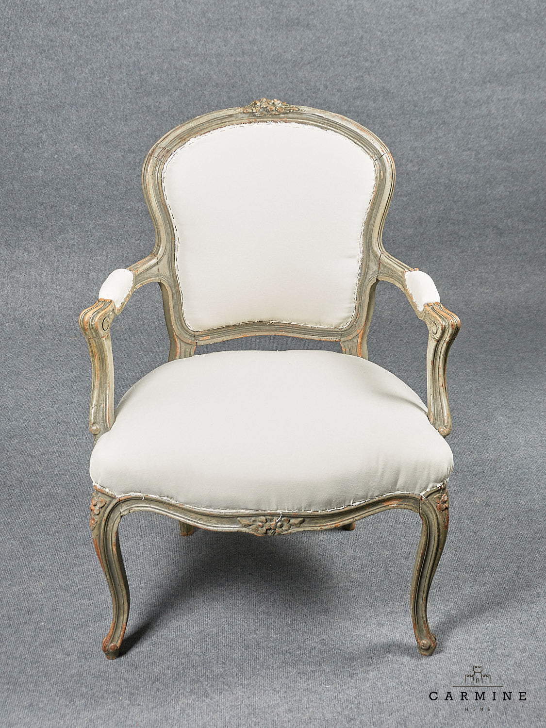 1 paire de fauteuils Louis XV