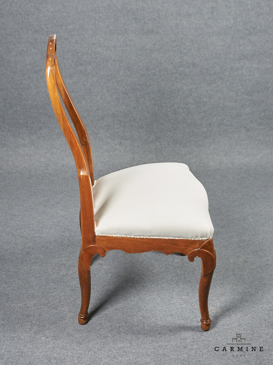 1 pair of Bernese tongue chairs, 18th century