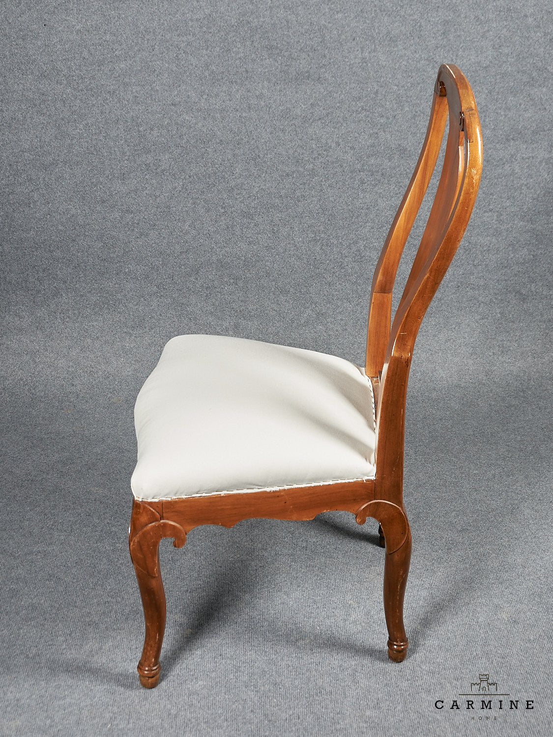 1 pair of Bernese tongue chairs, 18th century