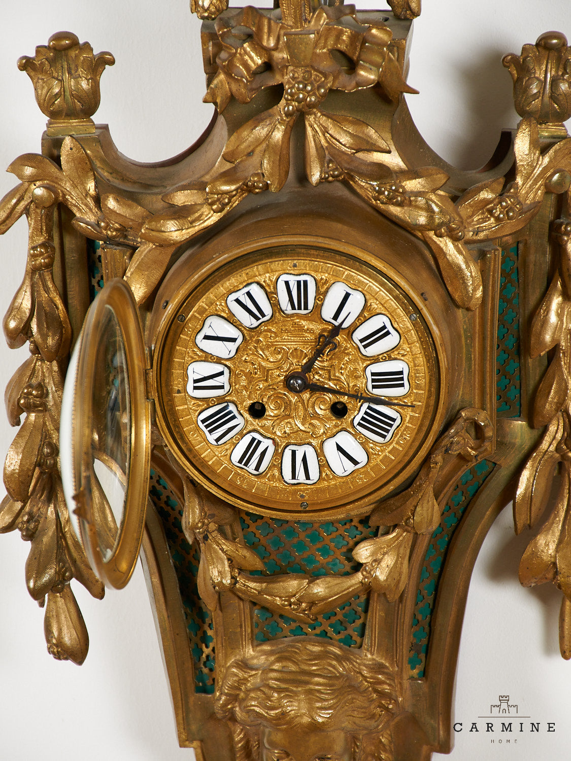 Cartel clock, 19th century