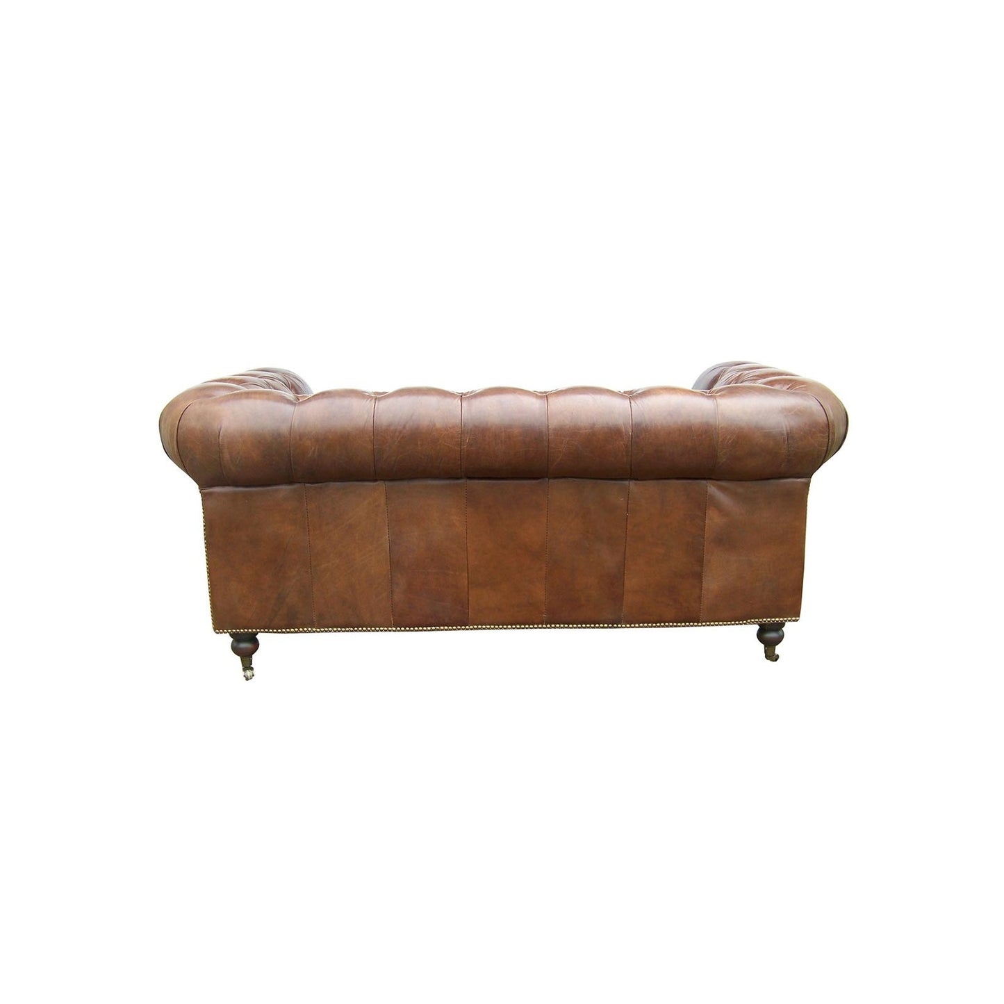 Chesterfield Sofa "Cigarre", 2-Plätzer