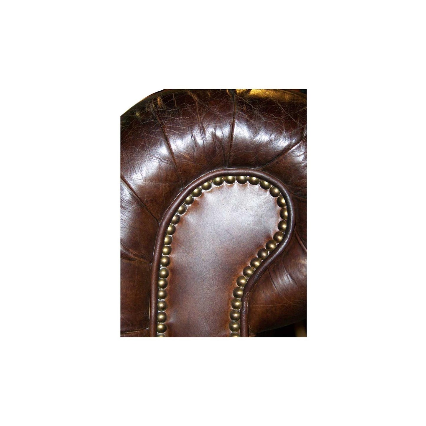 Chesterfield Sofa "Cigarre", 2-Plätzer