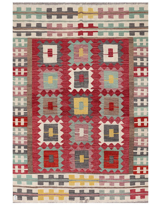 Maimana Afghanistan Kilim Rug - 255 x172 cm-0
