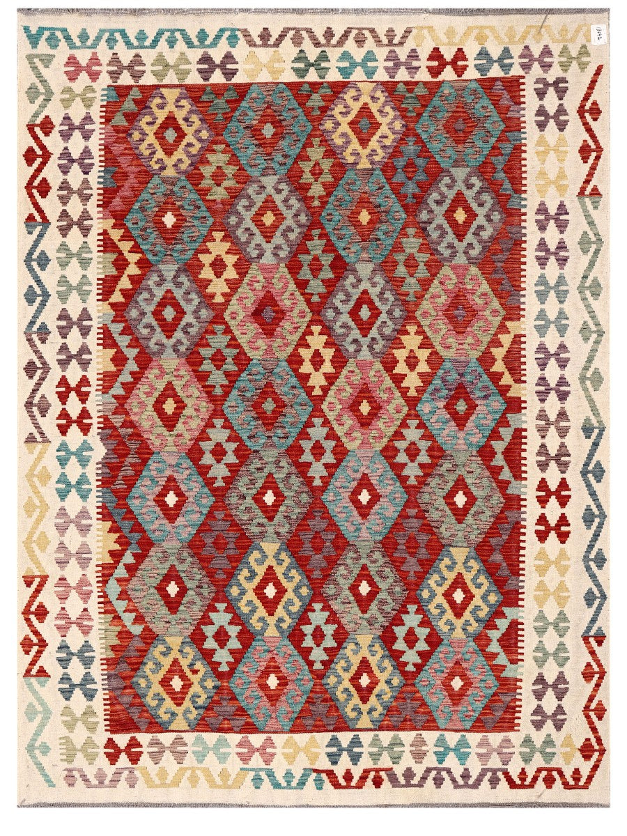 Maimana Afghanistan Kilim Rug - 240 x178 cm-0