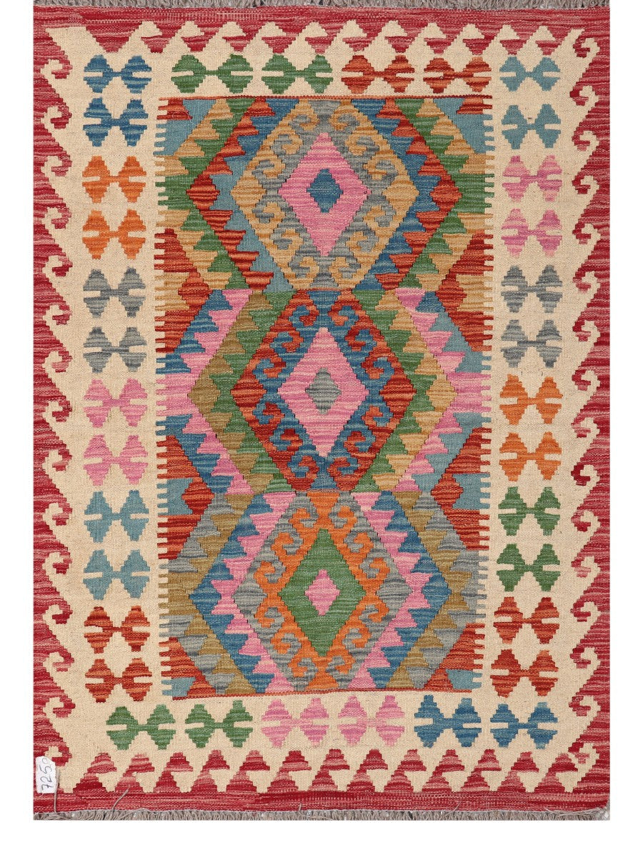 Maimana Afghanistan Kilim Rug - 149 x105 cm-0