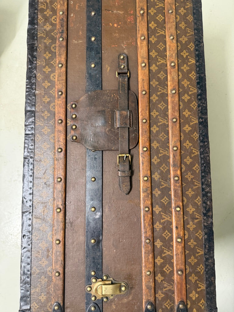 Louis Vuitton Steamer Trunk (Monogram Canvas)