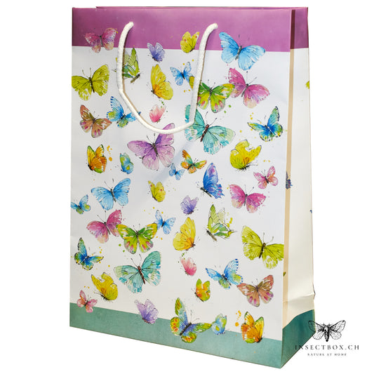 Sac cadeau papillons