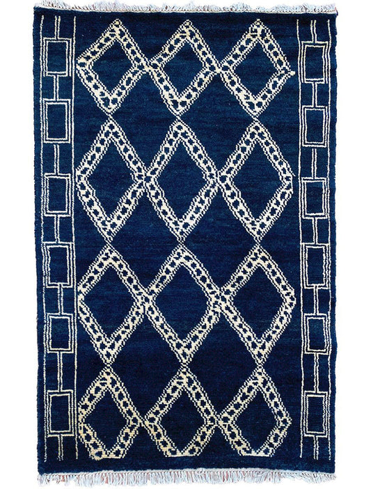 Nomad Hand Knotted Rug - 189 x 122 cm