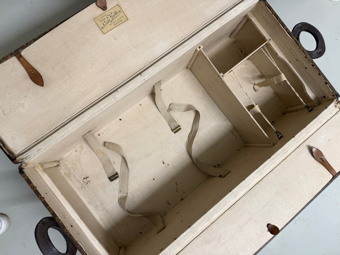 Louis Vuitton Steamer Trunk (Monogram Canvas)