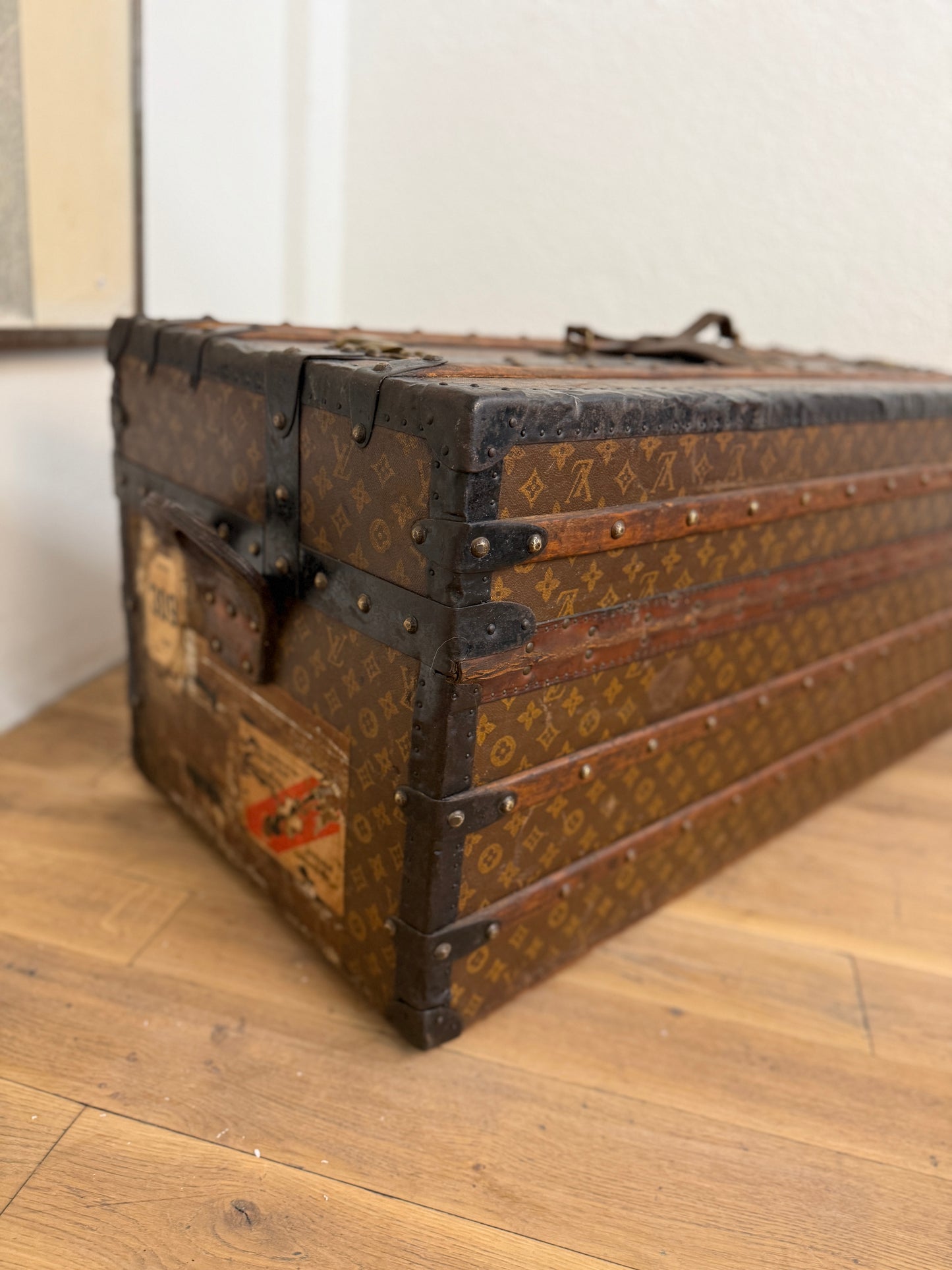 Louis Vuitton Steamer Trunk (Monogram Canvas)