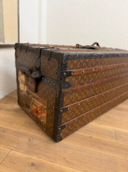 Louis Vuitton Steamer Trunk (Monogram Canvas)