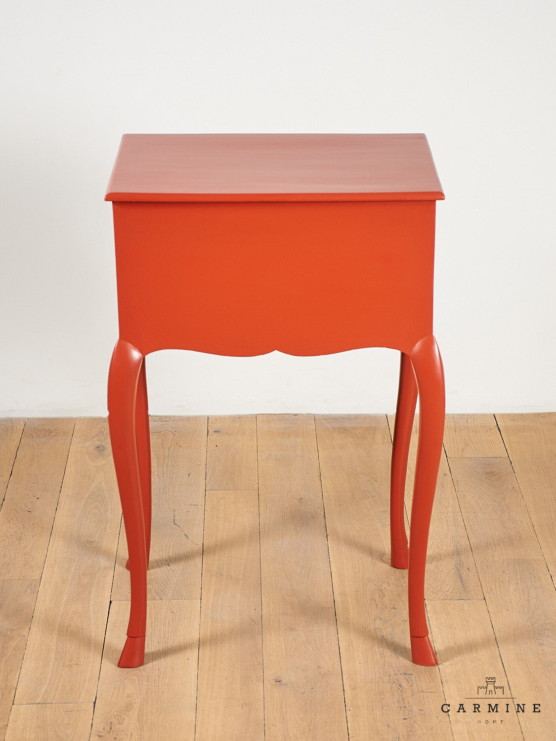 Table d'appoint « Patine »-Rouge