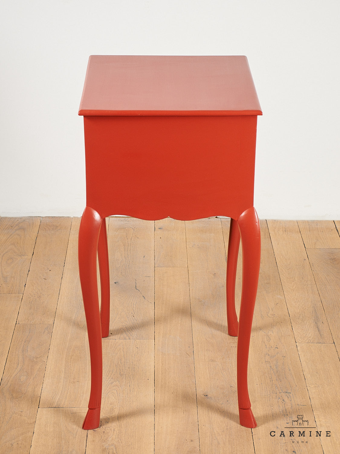 Table d'appoint « Patine »-Rouge