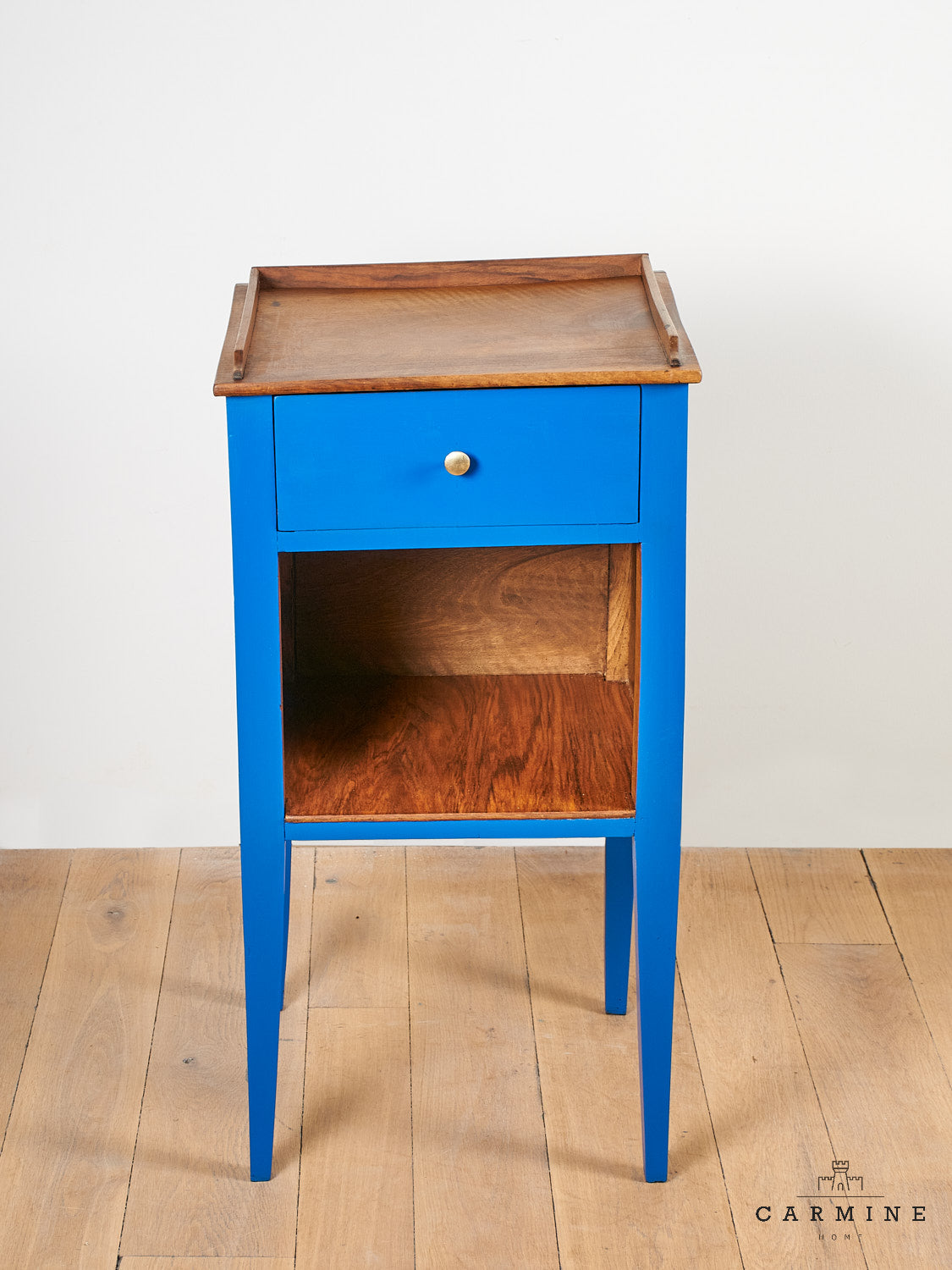 Side table “Patina Blue”