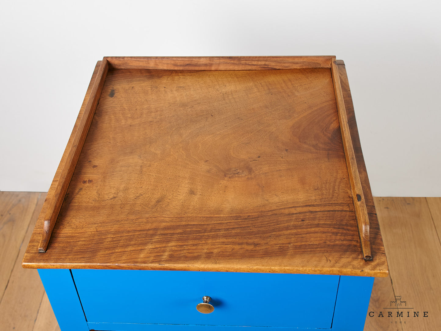Table d'appoint « Patine Bleue »