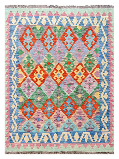 Maimana Afghanistan Kilim Rug - 173 x 130 cm-0