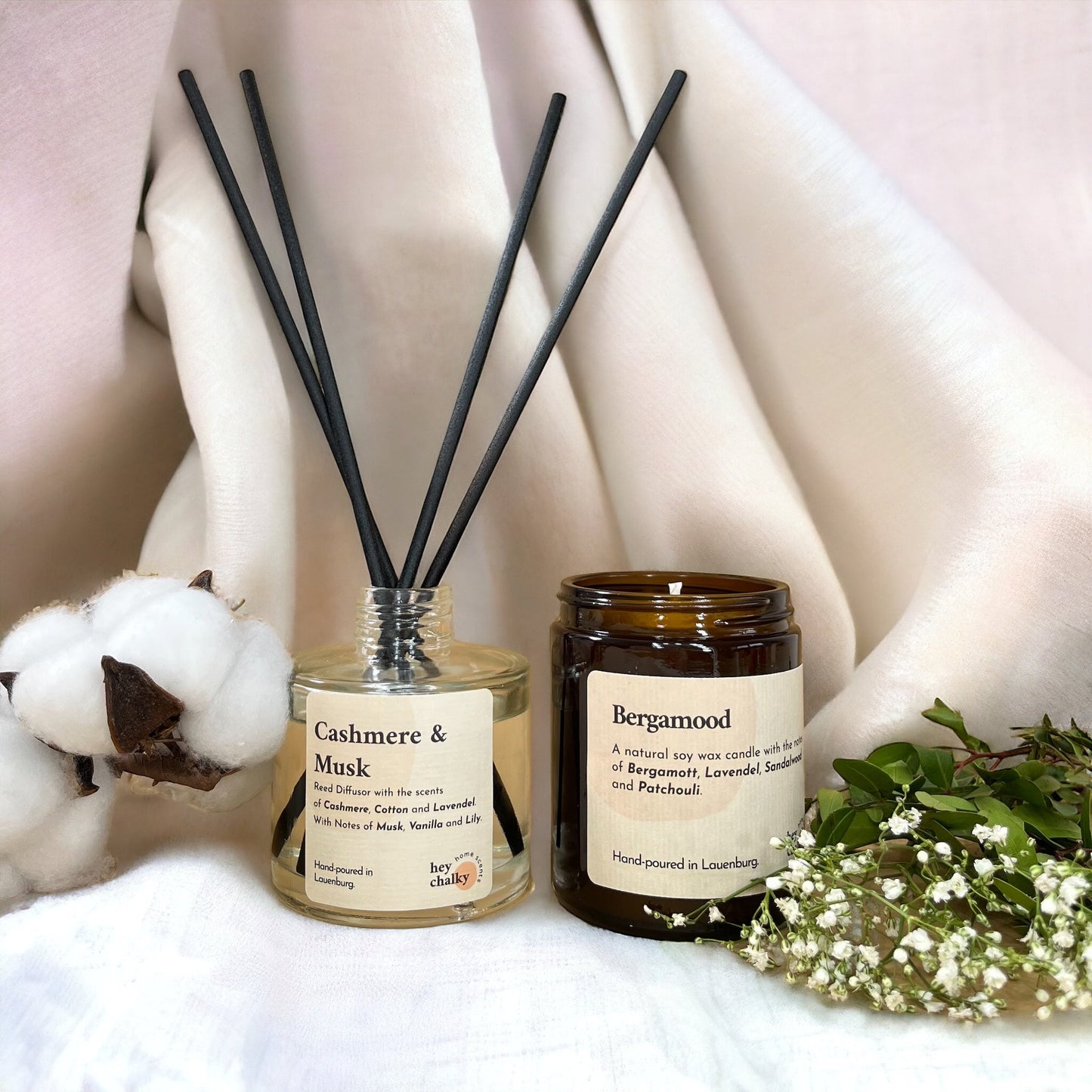 Harmonie - Candle & Reed Diffuser Ensemble-0